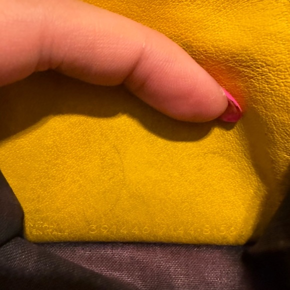 Balenciaga Papier Mini Wallet - Yellow Leather - Picture 3 of 6